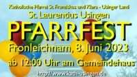 Pfarrfest in St. Laurentius Usingen