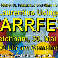 Pfarrfest St. Laurentius Usingen am 30. Mai 2024